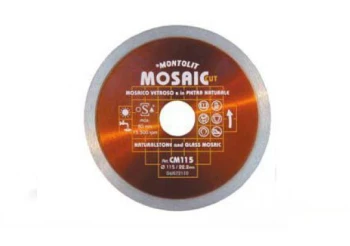 TARCZA DO CIĘCIA MOZAIKI SZKLANEJ CM125 x 22,2mm MONTOLIT MTCM125