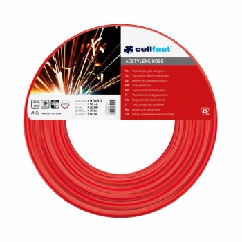 WĄŻ DO ACETYLENU 9x3mm 50m CELLFAST C20-010