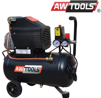 SPRĘŻARKA OLEJOWA FL-24L WYDAJNOŚĆ 245/min. ZBIORNIK 24l AWTOOLS AW10000