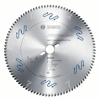 PIŁA TARCZA PILARSKA TOP PRECISION BEST FOR LAMINATED 350 x 30 x 3,5 mm, 108 BOSCH B2608642107