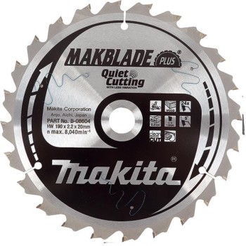 PIŁA TARCZOWA DO DREWNA 255 x 30mm 32-ZĘBY >>>B-32459 MAKITA MB-08626