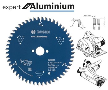 PIŁA TARCZOWA DO ALUMINIUM EXPERT 254x30mm 80-ZĘBÓW BOSCH B2608644112