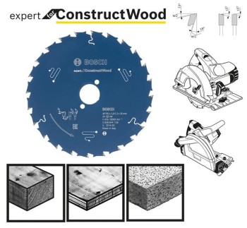 PIŁA TARCZOWA CONSTRUCT WOOD EXPERT 210x30mm 30-ZĘBÓW BOSCH B2608644141