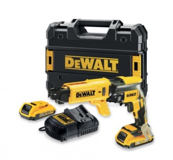 WKRĘTARKA DO PŁYT KARTONOWO - GIPSOWYCH 18V 30Nm 2 x 5,0Ah LI-ION BRUSHLESS TSTAK +DCF6202 DEWALT DCF620P2K-QW