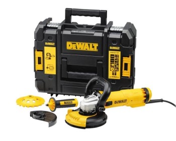 SZLIFIERKA KĄTOWA 1200W 125mm WALIZKA TASTAK + OSŁONA DWE46150 + TARCZA DIAMENTOWA DWE4217KT DEWALT DWE4217KT-QS