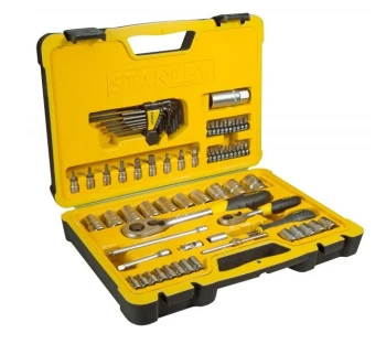ZESTAW KLUCZY 1/4",1/2" 75 elem. STANLEY STHT0-73927