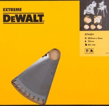 PIŁA TARCZ.250x30mmx60z DEWALT DT4351-QZ