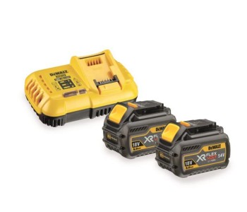 ZESTAW XR FLEXVOLT ŁADOWARKA DCB118 + 2 x AKUMULATOR 6,0Ah DEWALT DCB118T2-QW