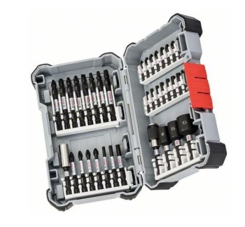 ZESTAW KOŃCÓWEK UDAROWYCH + UCHWYT 36szt. BOSCH B2608522365