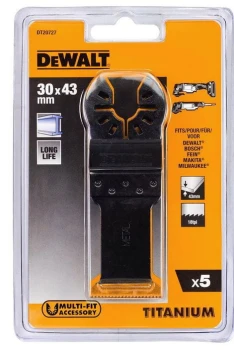BRZESZCZOT MT 30x43mm Z TYTAN. /5szt. METAL DEWALT DT20727-QZ