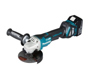 SZLIFIERKA KĄTOWA 18V 125mm 2 x 5,0Ah LI-ION REG.OBR. BLDC WALIZKA MAKPAC DGA517RTJ MAKITA MDGA517RTJ