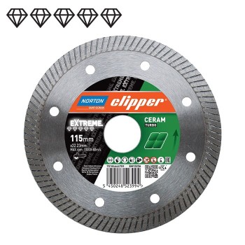 TARCZA D.TURBO 200mm CLIPPER EXTREME CERAM NORTON N70184625427