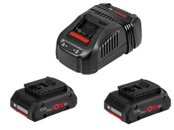 AKUMULATOR 18V 4,0Ah PROCORE 2szt. +ŁADOWARKA GAL 1880 CV BOSCH B1600A016GF