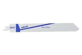 2 brzeszczoty szablaste - 220 mm, dokładne, precyzyjne cięcia WOLFCRAFT 2679000