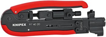 SZCZYPCE DO KABLI / ZLACZA F, BNC, RCA KNIPEX KX974020SB