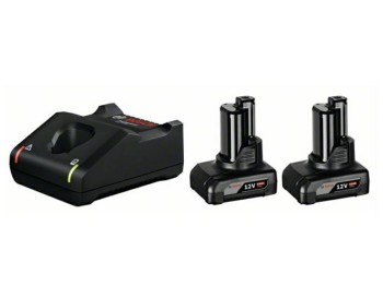 AKUMULATOR 12V 6,0Ah 2szt. +ŁADOWARKA GAL 12V-40 BOSCH B1600A01B20