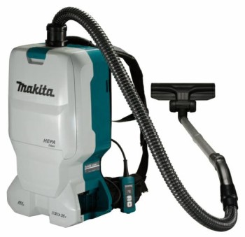 ODKURZACZ 2x18V PLECAKOWY LI-ION BEZ AKUMULATORÓW I ŁADOWARKI 6L DVC660Z MAKITA MDVC660Z