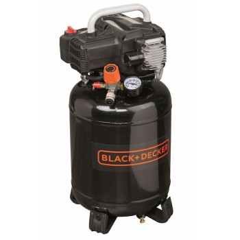 BLACK&DECKER SPRĘŻARKA BEZOLEJOWA PIONOWA 24L 1,5KM 8BAR 180 L/min BLACK+DECKER NUNKCV304BND311
