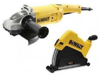 .SZLIFIERKA KĄT.230/2200W Z OSŁONĄ DO BETONU DEWALT DWE492GK-QS