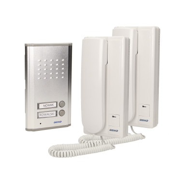 ZESTAW DOMOFONOWY 2-RODZ,PODTYNKOWY, FOSSA MULTI ORNO OR-DOM-RL-903
