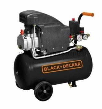 BLACK&DECKER SPRĘŻARKA OLEJ. 24L/1,5KM/8BAR BLACK+DECKER NURCCC304BND541