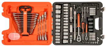 ZESTAW KLUCZY 87+7el 1/2" / 1/4" BAHCO BAHS87+7