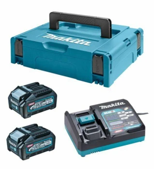 ZESTAW ZASILAJĄCY 40V XGT (BL4040x2+DC40RA) MAKPAC MAKITA M191J97-1