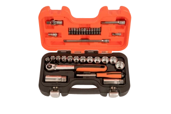 ZESTAW KLUCZY SLIM 34el. 3/8" BAHCO BAHSL34