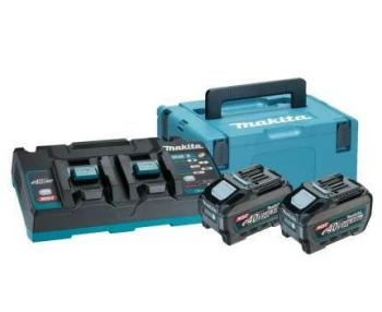 ZESTAW ZASILAJĄCY 40V XGT (BL4050Fx2+DC40RB) MAKITA M191U13-9