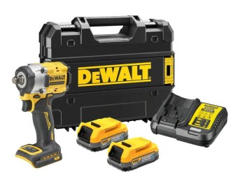 KLUCZ UDAROWY 1/2" 18V DCF921E2T 406Nm 2x1,7Ah POWERSTACK DEWALT DCF921E2T-QW