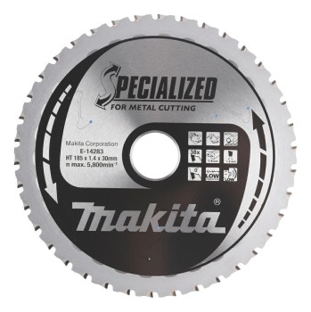 PIŁA TARCZOWA 185 x 30 x 38-ZĘBÓW DO GRUBYCH BLACH MAKITA ME-14283