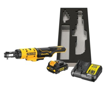 GRZECHOTKA 12V 54Nm 1/4" 1x3,0Ah Z WYTŁOCZKĄ DO WÓZKA DCF504L1G DEWALT DCF504L1G-QW