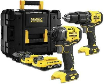 ST ZESTAW V20 SFMCK461D2S (SFMCD715 + SFMCF810B) 2x2,0Ah TSTAK STANLEY SFMCK461D2T-QW