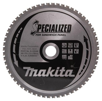 PIŁA TARCZOWA 270x30x60z SPECJALIZED PŁYTY WARSTWOWE MAKITA MB-33598