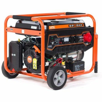 GENERATOR 5,5kW 400V AVR Z ROZRUSZNIKIEM NAC GG-3P-50-ES-M-LN