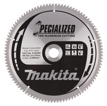 PIŁA TARCZOWA 305x30x100z SPECJALIZED ALUMINIUM MAKITA MB-33358