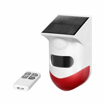 TUYA ALARM Z WBUDOWANĄ SYRENĄ BATERIA SŁONECZNA WIFI ORNO AS-7