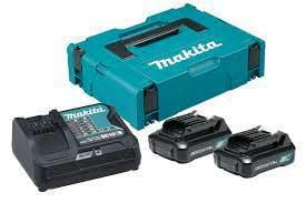 ZESTAW ZASILAJĄCY 12V 2x1,5Ah (BL1016x2+DC10SB) MAKPAC MAKITA M197652-7