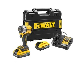 KLUCZ UDAROWY 1/2" 18V DCF921P2T 406Nm 2x5,0Ah POWERSTACK TSTAK PIERŚCIEŃ DEWALT DCF921H2T-QW