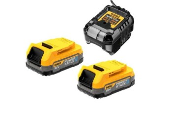 ŁADOWARKA DCB1102 + 2x1,7Ah POWERSTACK DCB1102E2 DEWALT DCB1102E2-QW