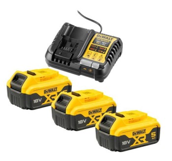 ŁADOWARKA DCB1104 +3x5,0Ah DCB1104P3 DEWALT DCB1104P3-QW