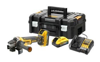 SZLIFIERKA KĄTOWA 18V DCG409H2T 2x5,0Ah POWERSTACK FLEXVOLT ADVANTAGE DEWALT DCG409H2T-QW