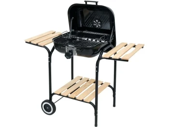 LUND GRILL WĘGLOWY Z REGULACJĄ RUSZTU 45x40cm TOYA T99905