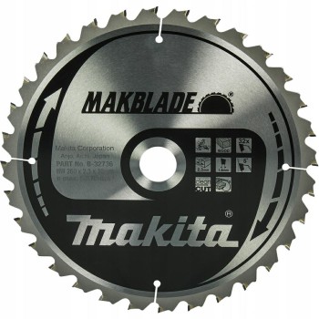 PIŁA TARCZOWA 260x30x32z MAKBLADE DREWNO MAKITA MB-32736