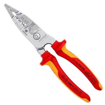 SZCZYPCE WIELOFUNKCYJNE DLA ELEKTRYKÓW DO KABLI METRYCZNYCH 1000V KNIPEX KX1376200ME