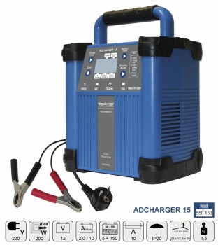 PROSTOWNIK ELEKTRONICZNY 12V ADCHARGER 15 ADLER MAR550.150