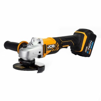 SZLIFIERKA KĄTOWA AKUMULATOROWA 115mm 2x5,0Ah /TORBA JCB JCB-18AG-5BG-E