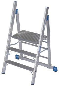 Schodki Profi 1x3 2,7m Krause Stabilo 126078 + stabilizator i rolki