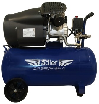 SPRĘŻARKA 50l AD400V-50-3 230V V2 ADLER MAR3631.2