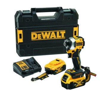 ZAKRĘTARKA UDAR.18V DCF850P2T 208Nm 2x5,0Ah TSTAK LANYARD READY DEWALT DCF850P2LRT-QW
